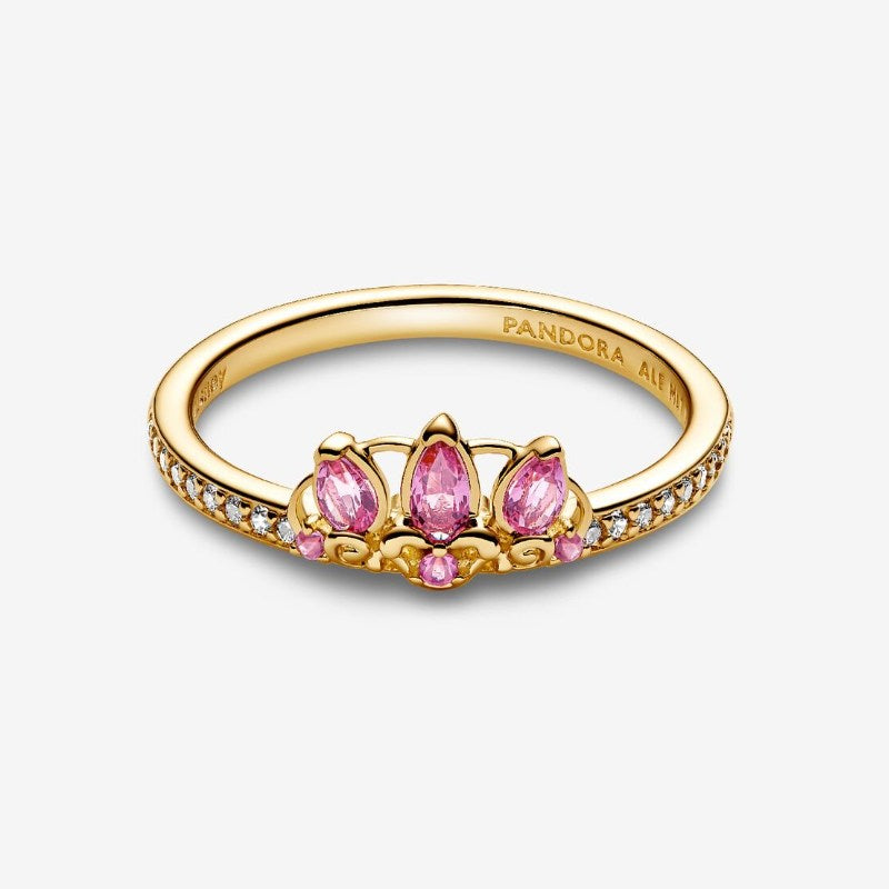 Anello tiara Rapunzel della principessa Disney
