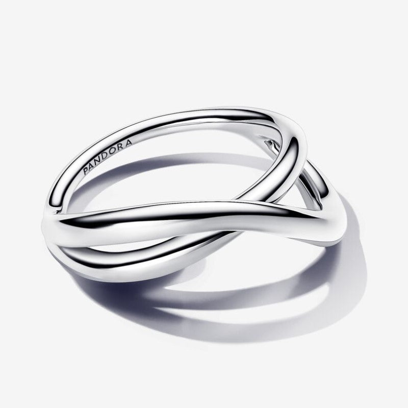 Anello Infinito Linea Sinuosa
