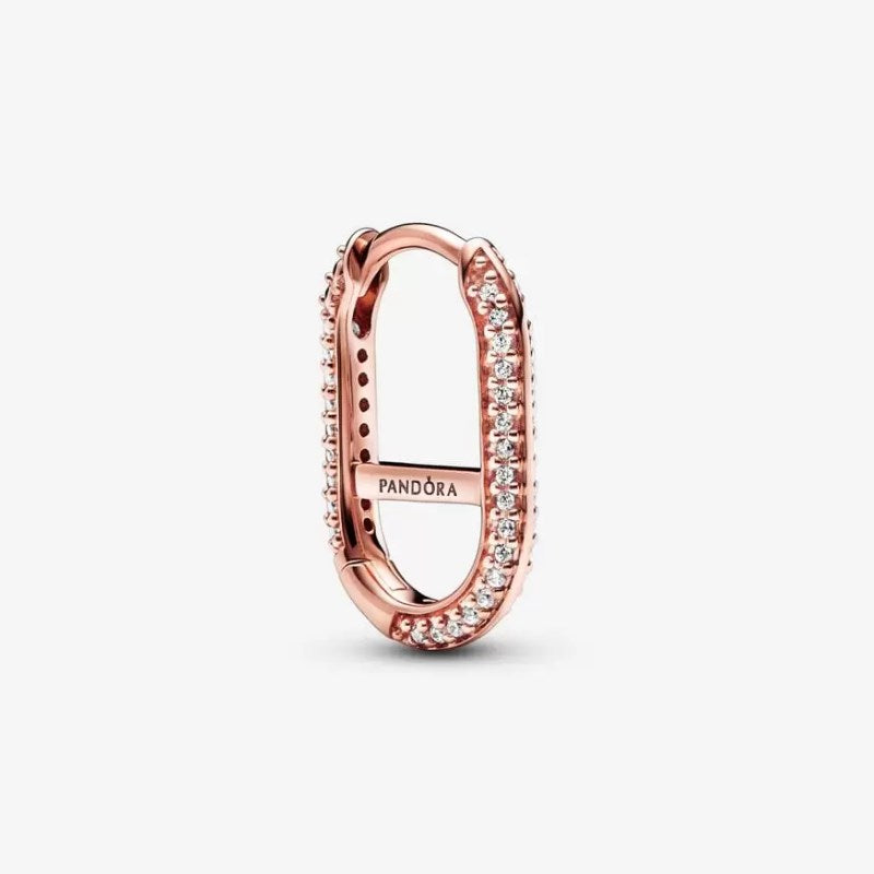 Orecchino Link Pietre Luminose Pandora ME