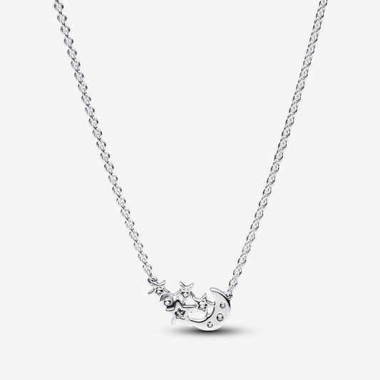 Collana Luna Crescente e Stelle