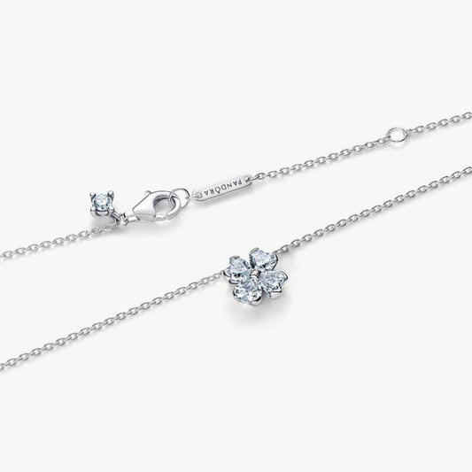 Collana Quadrifoglio Luminoso