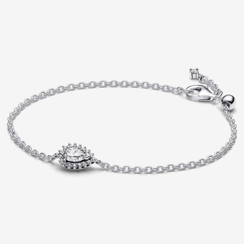 Bracciale a Catena con Punto Luce Goccia
