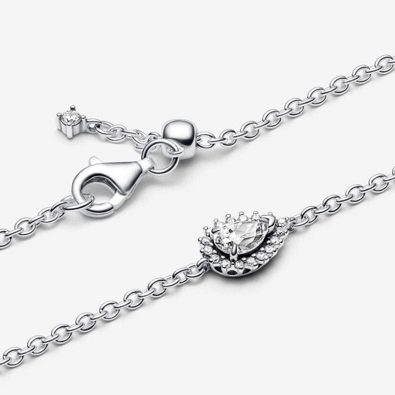 Bracciale a Catena con Punto Luce Goccia