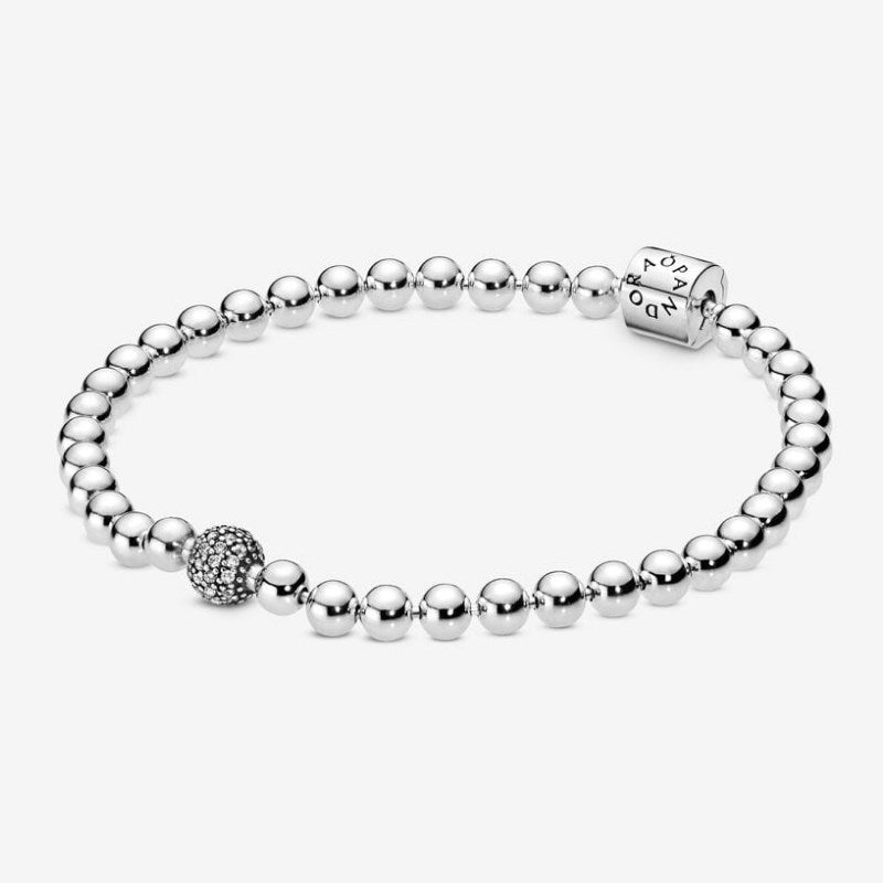 Bracciale Sfere e Pavè