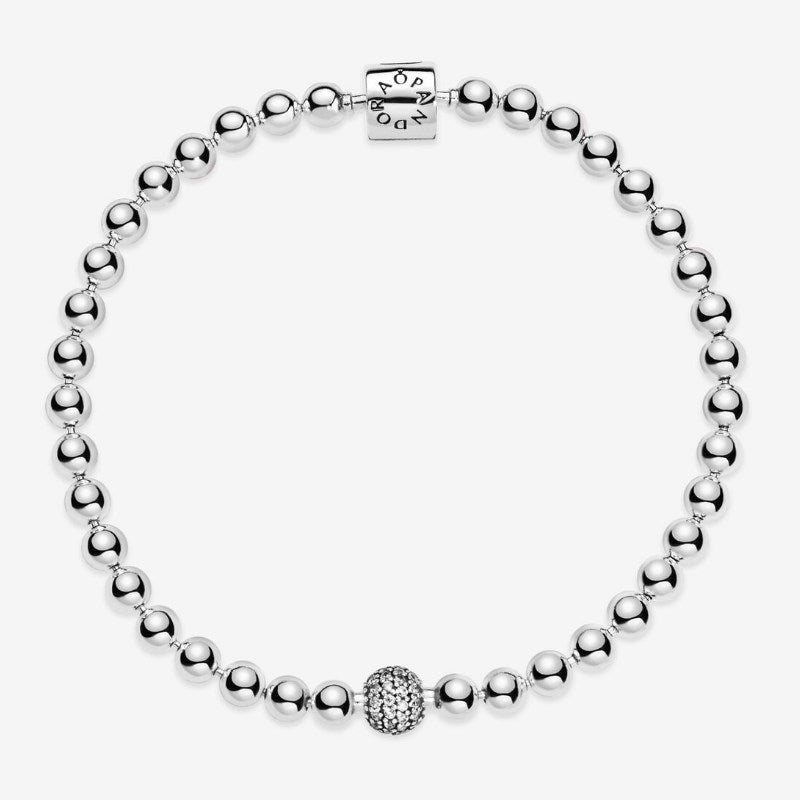 Bracciale Sfere e Pavè