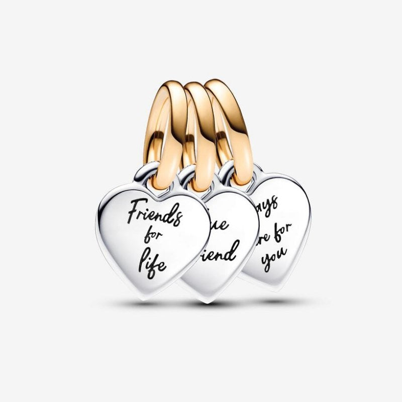 Pendant Charm "Friends forever" Divisible