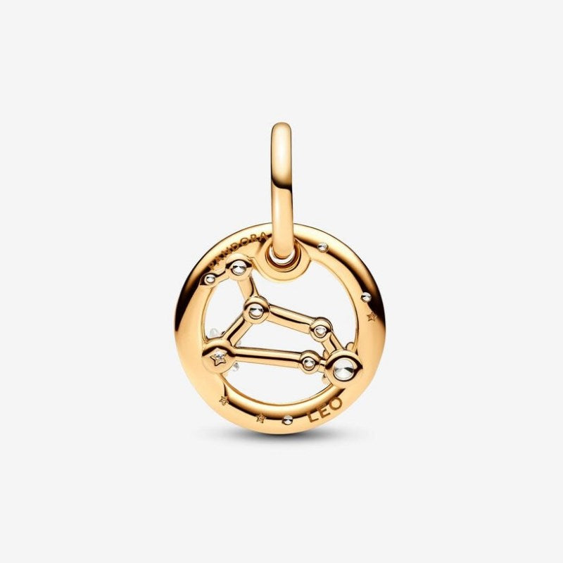 Charm Pendente Segno Zodiacale Leone
