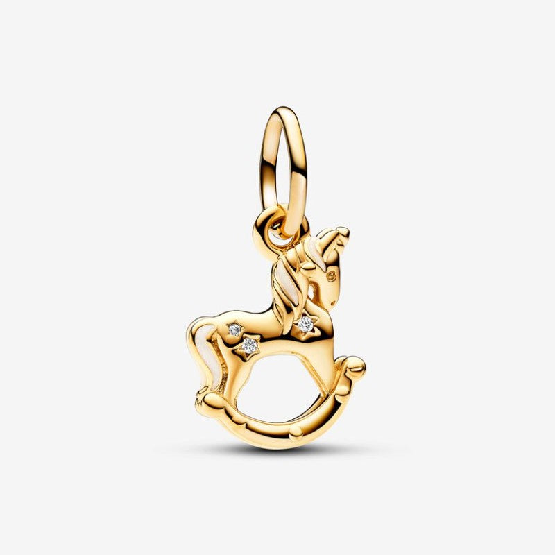 Rocking Unicorn Pendant Charm