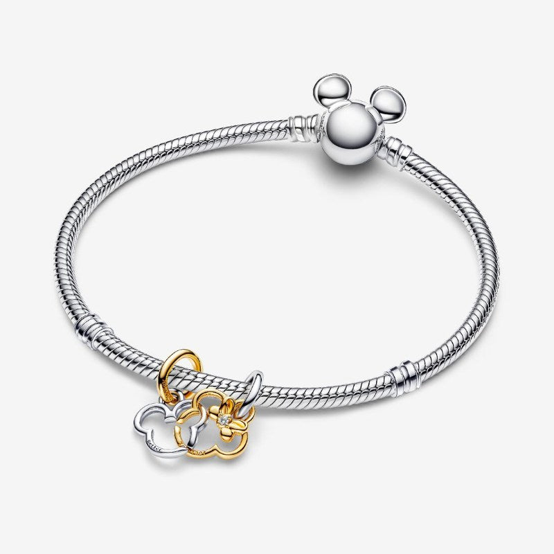 Disney, pendente Mickey e Minnie divisibile
