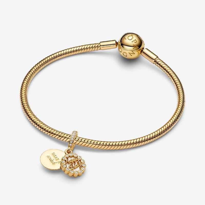 Charm Pendente Auguri di Buon Compleanno
