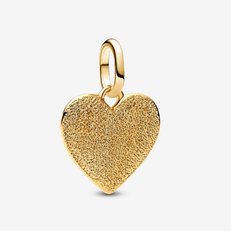 Charm Medallion Cuore da incidere Pandora ME