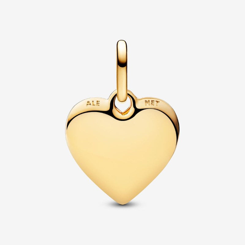 Charm Medallion Cuore da incidere Pandora ME
