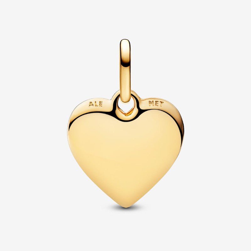 Charm Medallion Cuore da incidere Pandora ME