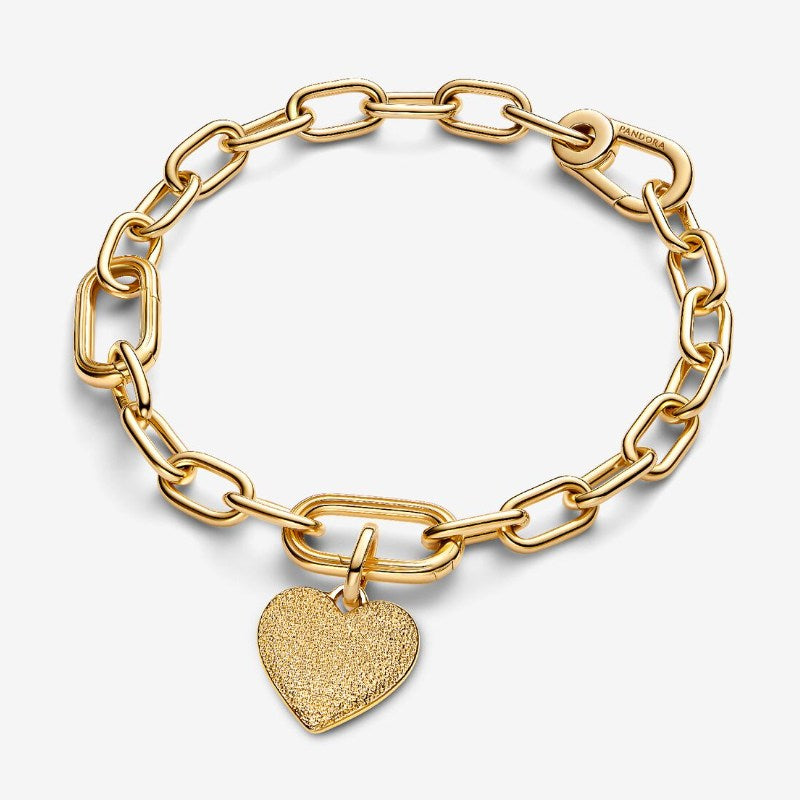 Charm Medallion Cuore da incidere Pandora ME