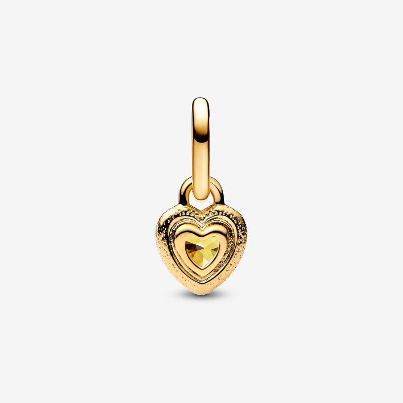 Charm Mini Pendente Gold Chakra Heart Pandora ME