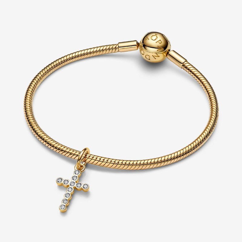 Charm Pendente Croce Luminosa