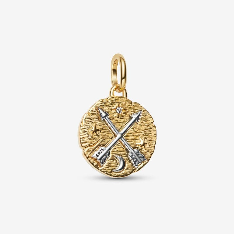 Charm Medallion Frecce "Ad Meliora"