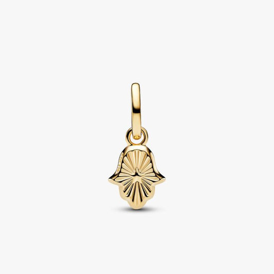 Charm Mini Pendente Mano di Fatima Verde Pandora ME