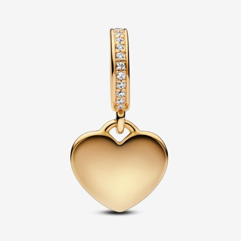 Charm Cuore Pendente da incidere