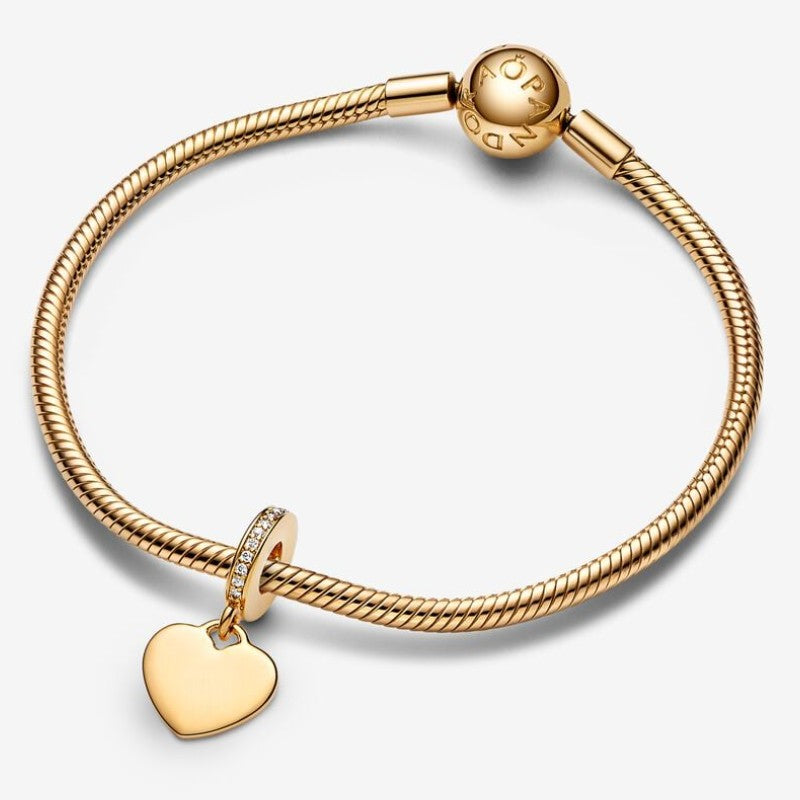 Charm Cuore Pendente da incidere