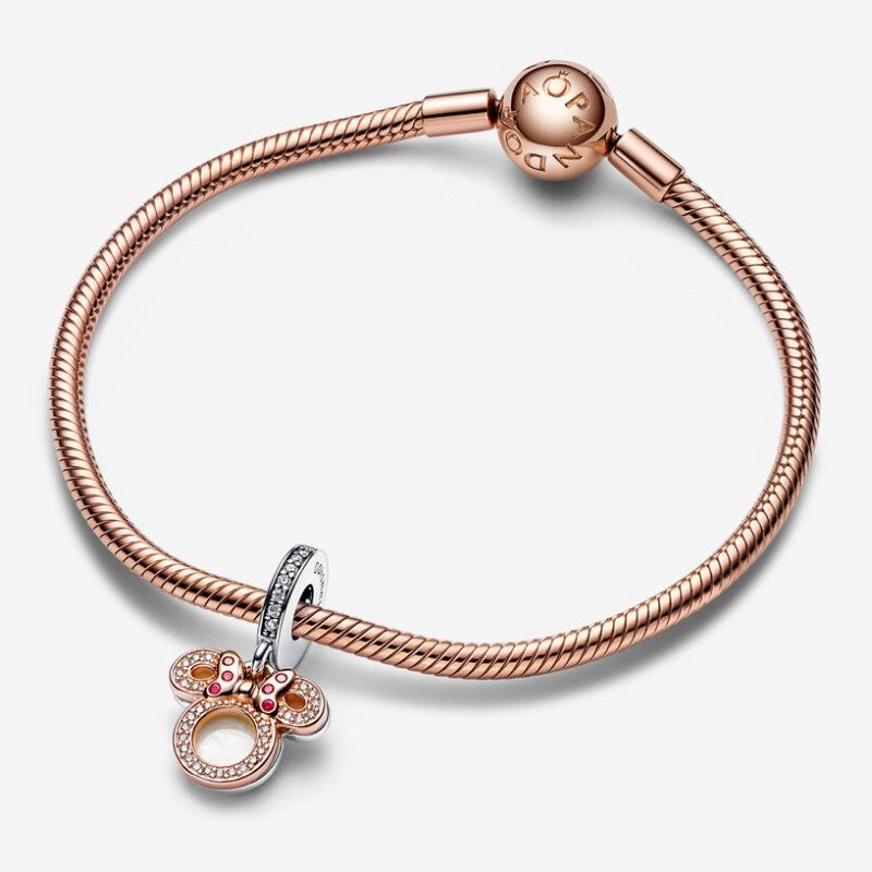 Charm Pendente Disney, Minnie, "Mom you are my best friend"