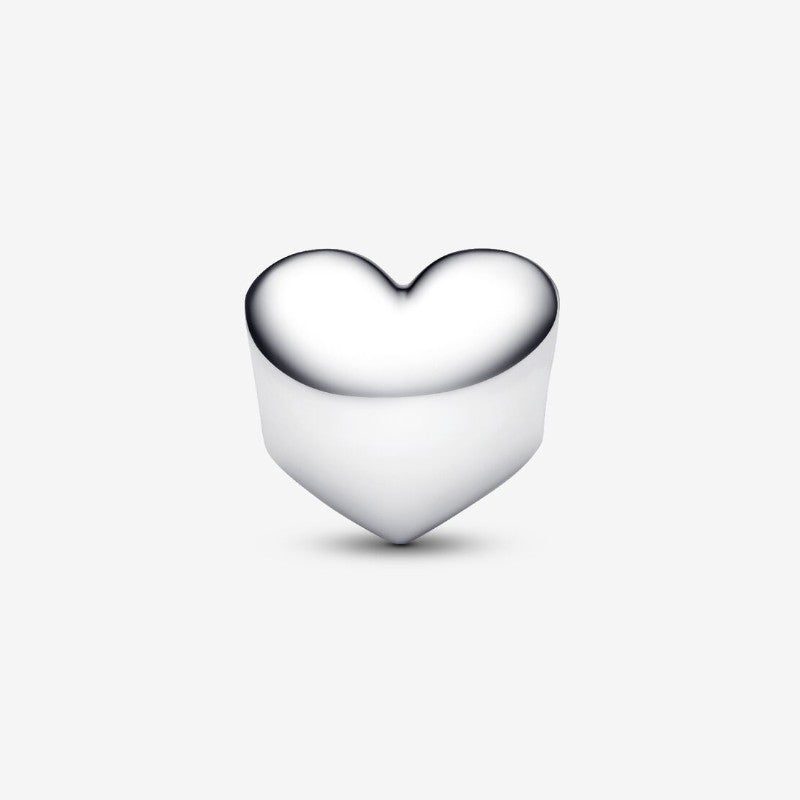 Charm Cuore con Pietra Miele Novembre da incidere