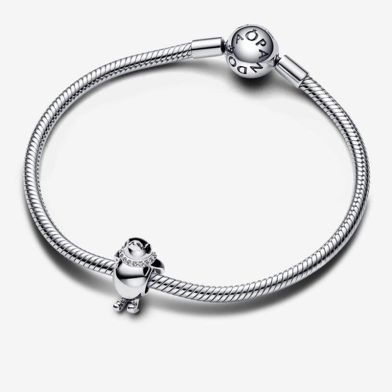 Charm Pinguino con gli Sci