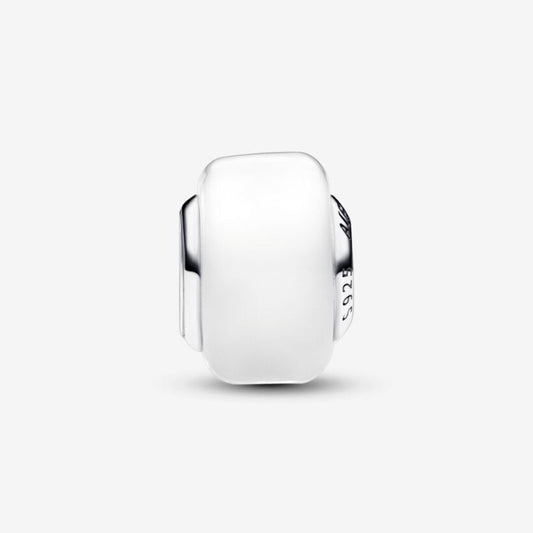 Charm Mini Vetro di Murano Bianco