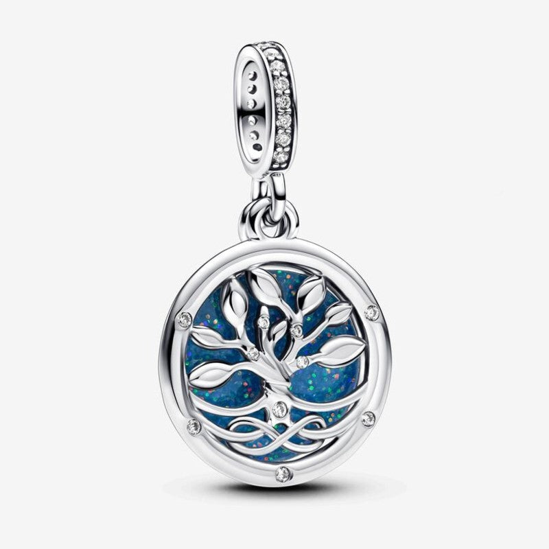 Charm Pendente Albero della Famiglia che si illumina al buio