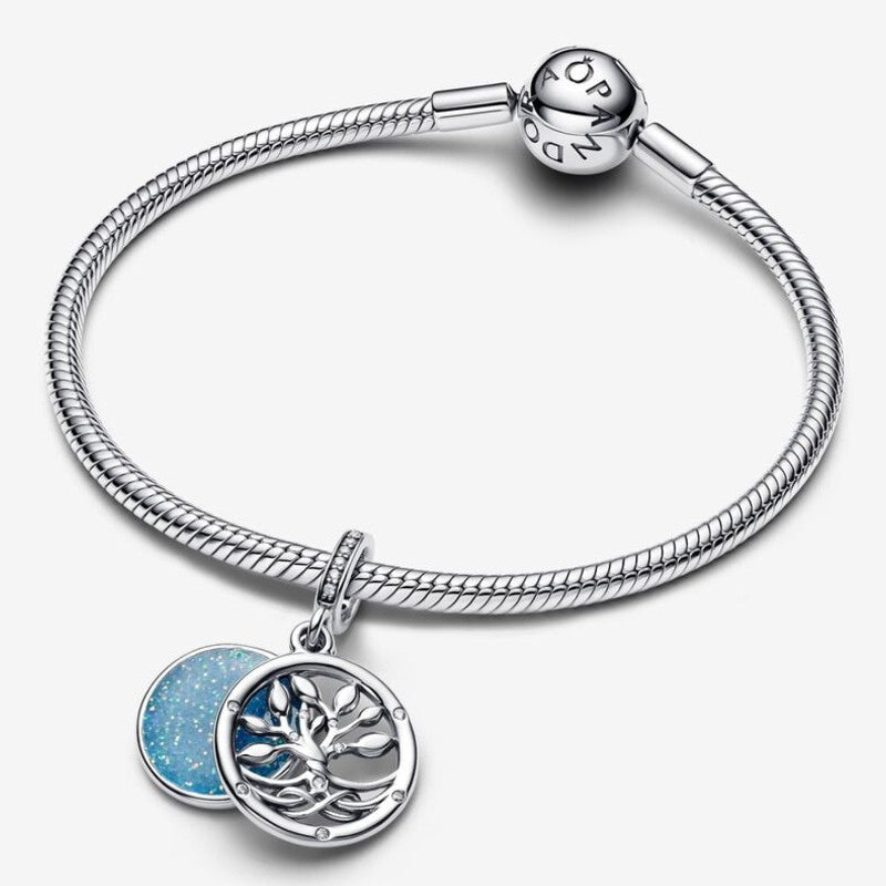 Charm Pendente Albero della Famiglia che si illumina al buio
