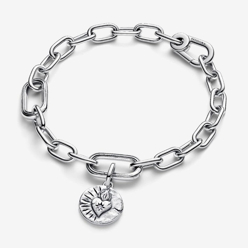 Charm Medallion Cuore Sacro "Amor Vincit Omnia"