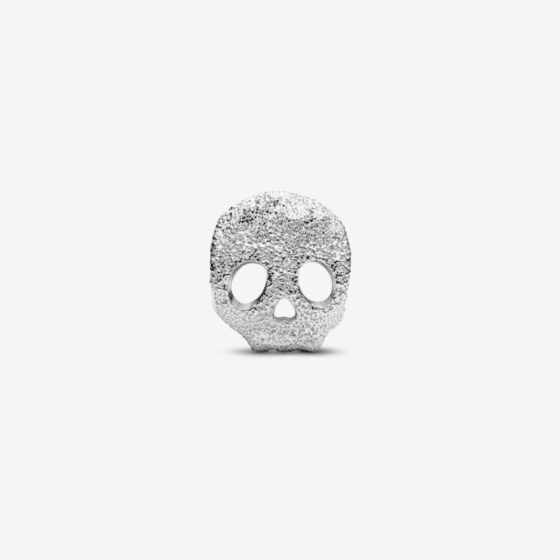 Mini Charm Teschio effetto diamantato