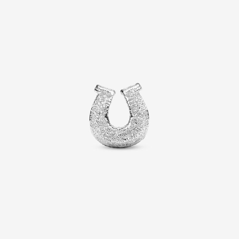 Mini Charm Ferro di cavallo effetto diamantato