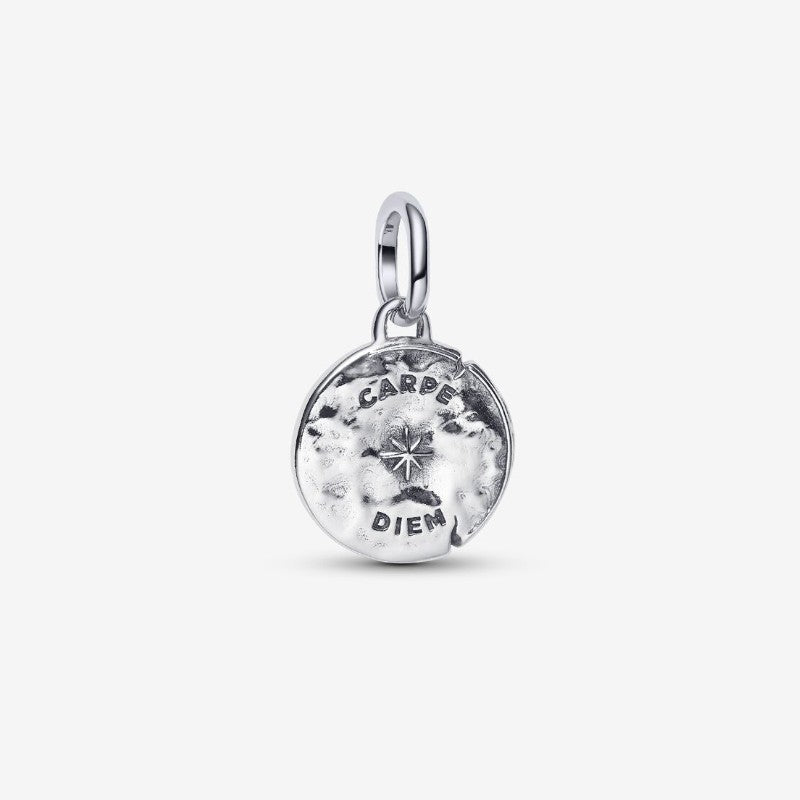 Charm Medallion Teschio "Carpe Diem"