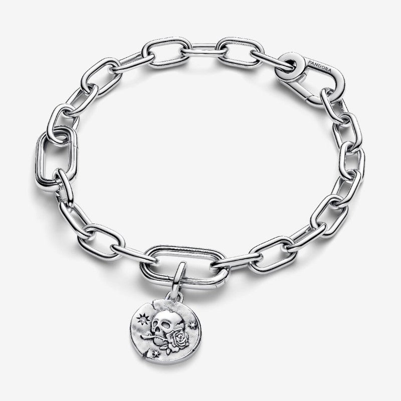 Charm Medallion Teschio "Carpe Diem"