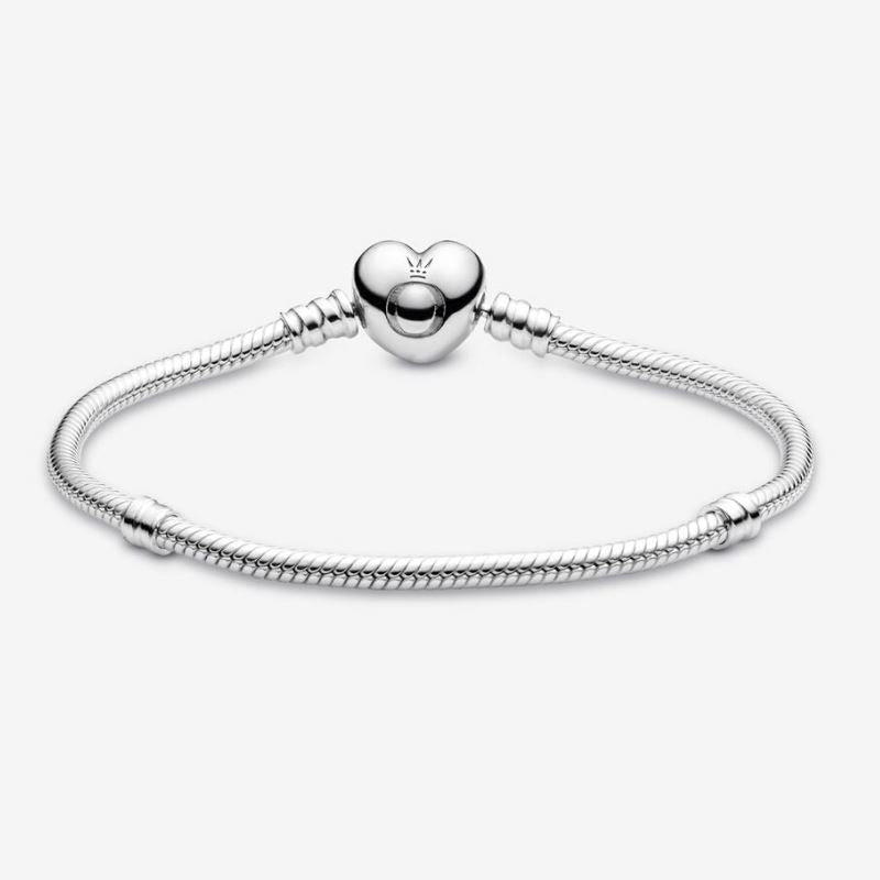 Bracciale Moments con Chiusura a Cuore