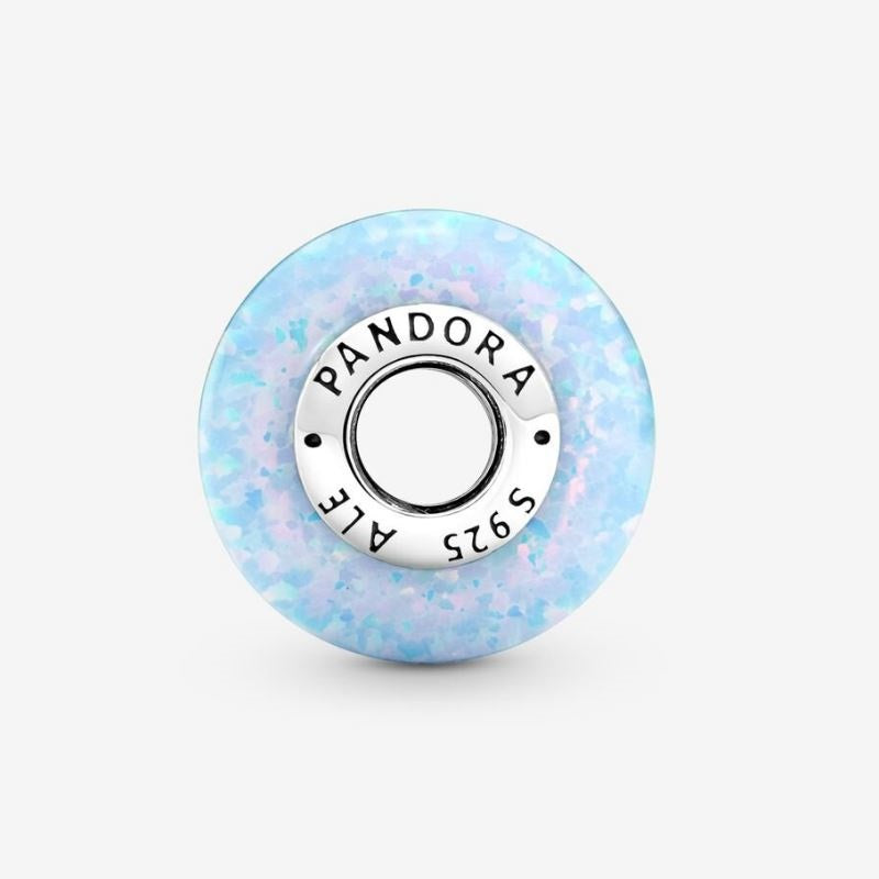 Blue Ocean Opal Charm