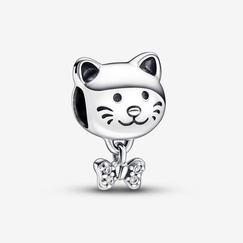 Charm Gatito con Lazo
