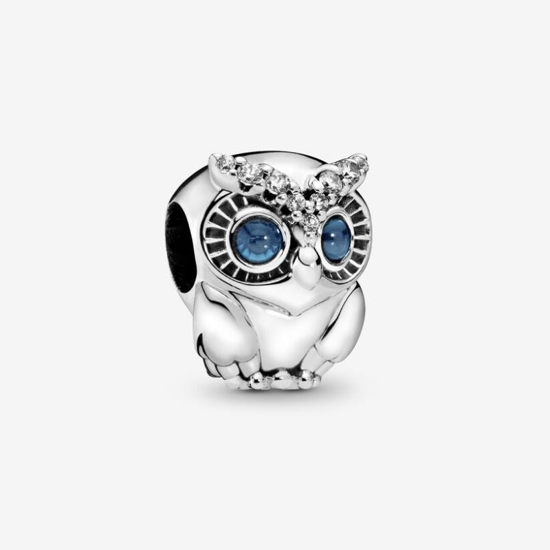 Charm Búho Brillante