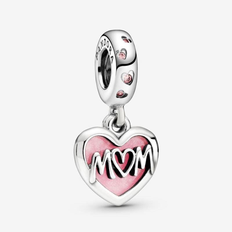 Mother's Heart pendant charm