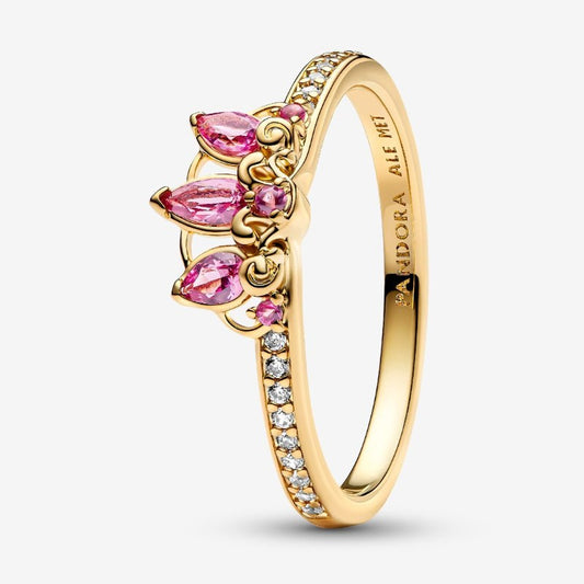 Anello tiara Rapunzel della principessa Disney