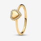 Anello Cuore e Pavè da incidere