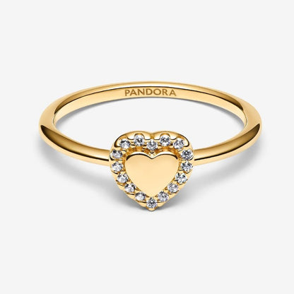 Anello Cuore e Pavè da incidere