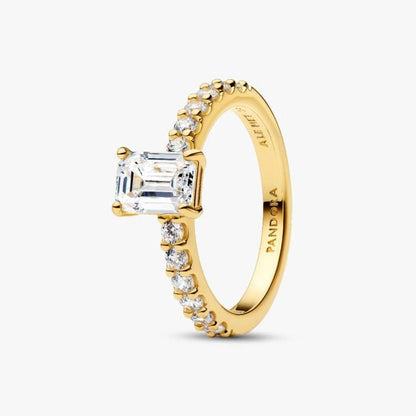 Anello Taglio Baguette