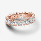 Anello Fascia Gocce Asimmetriche
