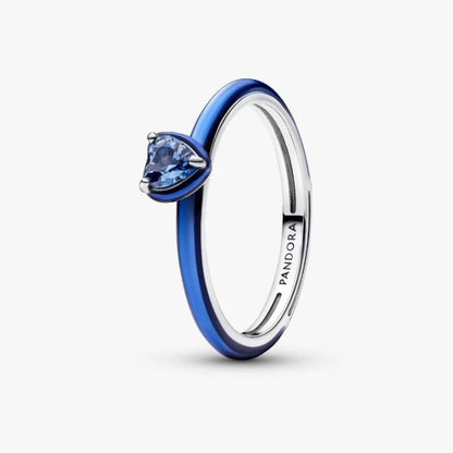 Anello Blu Chakra Heart Pandora ME