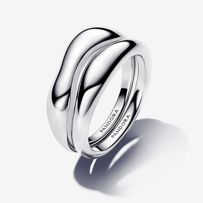 Anello Linea Sinuosa Divisibile
