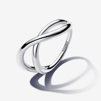 Anello Infinito Linea Sinuosa