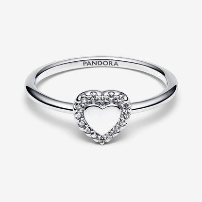 Anello Cuore e Pavè da incidere