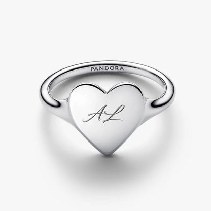 Anello Cuore da incidere